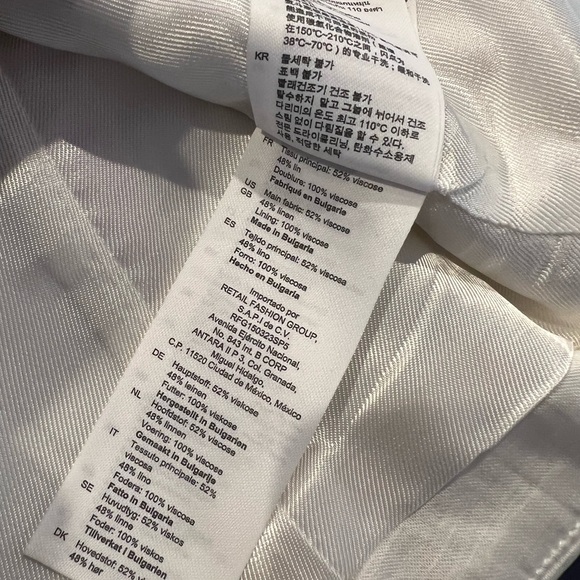 Iska Cropped Blazer & Iskame Wide Leg Pants ( SIZE 34 US2 SET) - Picture 7 of 14